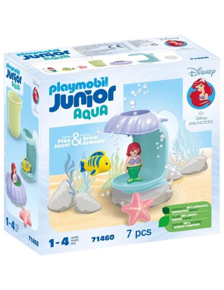 LLUVIA DE CONCHAS DE ARIEL PLAYMOBIL JUNIOR ampDISNEY