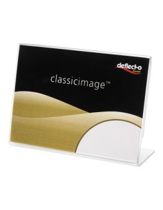 480201 portacartel y stand de información Portacarteles A8 Poliestireno (PS) Transparente