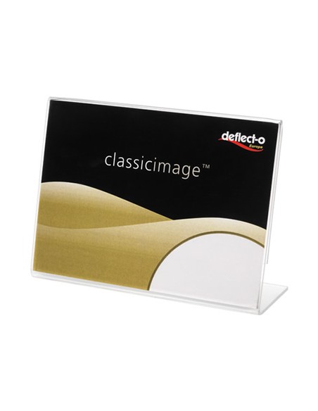 480201 portacartel y stand de información Portacarteles A8 Poliestireno (PS) Transparente