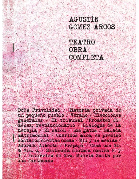 Teatro Obra completa