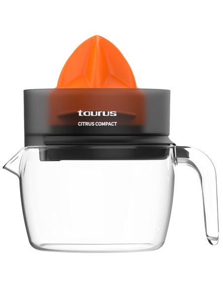 CITRUS COMPACT Exprimidor eléctrico con brazo 30 W Negro, Naranja, Transparente