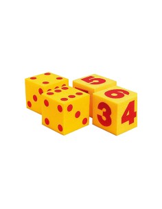 SET 2 DADOS GIGANTES NUMEROS HENBEA ESPUMA EE17820