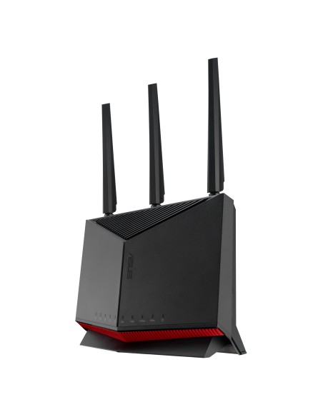RT-BE86U router inalámbrico 10 Gigabit Ethernet Doble banda (2,4 GHz / 5 GHz) Negro