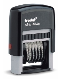 NUMERADOR e.A. TRODAT  4846 (4 mm. 6 bd)