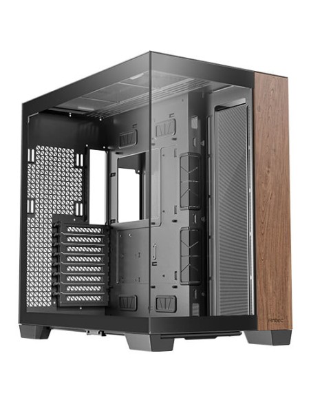 C8 Wood Full Tower Negro, Madera