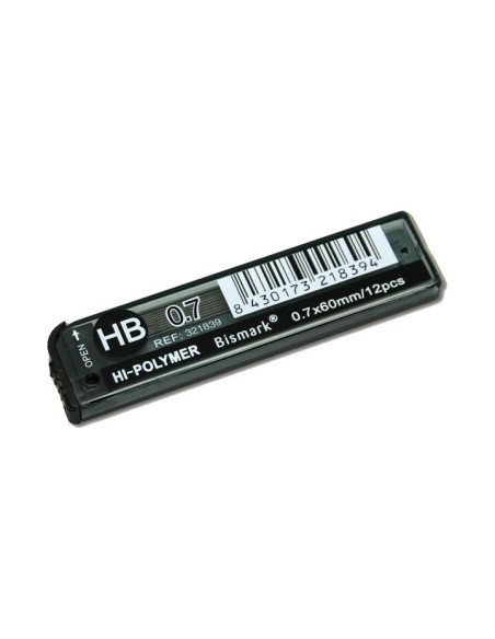 TUBO 12 MINAS BISMARK HB 0.7MM 321839