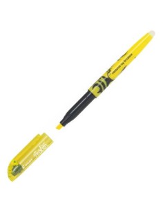 c 12 marcador fluorescente frixion light amarillo borrable