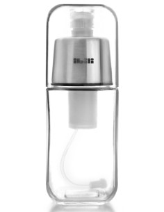 701218 dispensador de aceite/vinagre 0,18 L Botella Vidrio, Acero inoxidable Acero inoxidable, Transparente