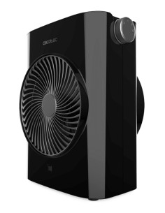 08254 calefactor eléctrico Interior Negro 2000 W Ventilador eléctrico