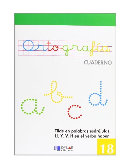 Cuaderno ortografia numero 18 nueva edicion
