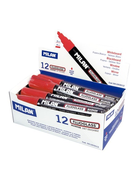 591293012 marcador 1 pieza(s) Punta de cincel Rojo 591293012