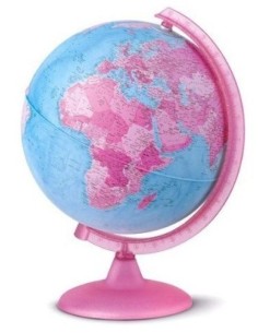 ESFERA EDUCATIVA PINK CON LUZ 25CM