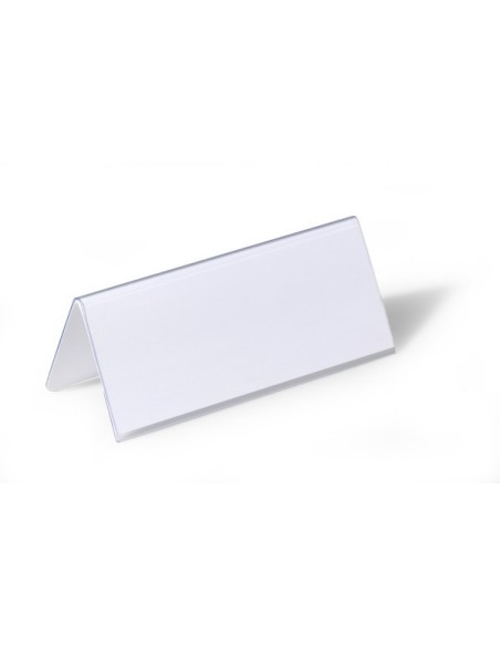 805019 portanombre no metálico Transparente - Pack 1 Unidad