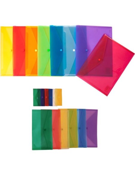 GRAFOPLÁS SOBRE BROCHE ECOPLÁS 1/4 POLIPROPILENO TRANSLÚCIDO ROJO