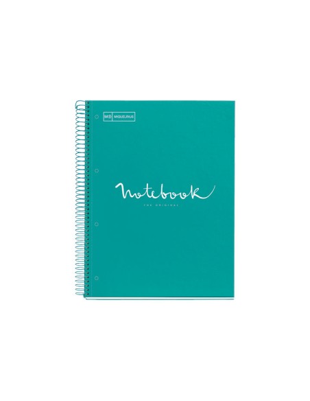 NB 1 MIQUEL RIUS ESP. HOR. A4 80H EMOTIONS TURQ.