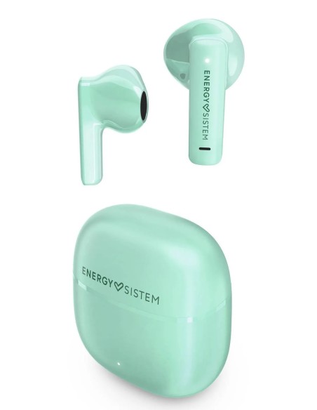 StreetMusic Auriculares True Wireless Stereo (TWS) Dentro de oído Música/uso diario USB Tipo C Bluetooth Color menta