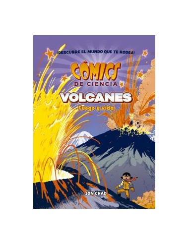 COMICS DE CIENCIA VOLCANES FUEGO Y VIDA