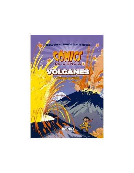 COMICS DE CIENCIA VOLCANES FUEGO Y VIDA