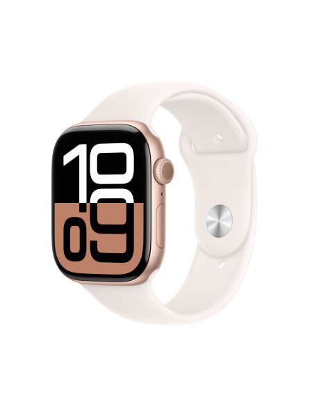 Watch Series 10 OLED 46 mm Digital 416 x 496 Pixeles Pantalla táctil 4G Oro rosa Wifi GPS (satélite)