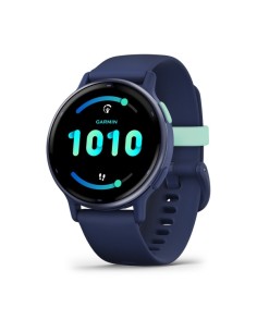 Vivoactive 5 3,05 cm (1.2") AMOLED Digital 390 x 390 Pixeles Pantalla táctil Azul Wifi GPS (satélite)