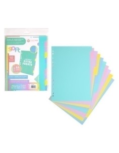SEPARADORES CARCH.SOFT EXTRA PP A4 10 ps - Pack de 10 unidades