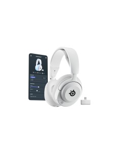 Arctis Nova 5P Wireless Auriculares Inalámbrico Diadema Juego USB Tipo C Bluetooth Blanco