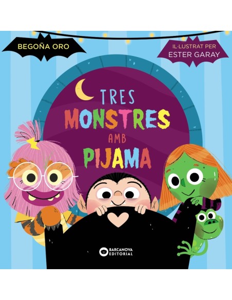 Tres monstres amb pijama