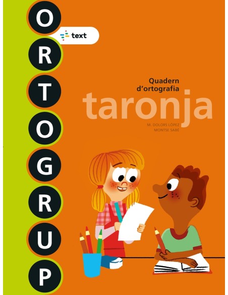 Ortogrup 1 Taronja lletra impremta