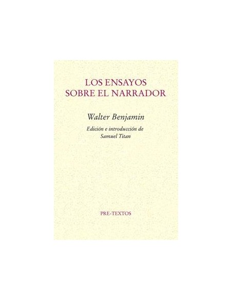 LOS ENSAYOS SOBRE EL NARRADOR