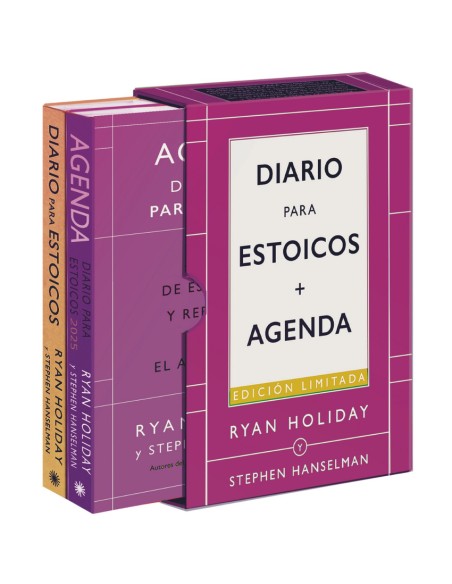 Estuche Diario para estoicos Agenda Ed Limitada 2025