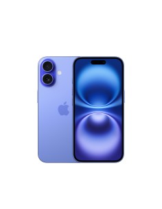 iPhone 16 15,5 cm (6.1") SIM doble iOS 18 5G USB Tipo C 128 GB Azul
