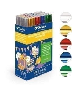 EXP. 50 ROLLOS PAPEL CELOFAN SADIPAL 0.5X2M STDO