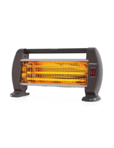 BP 0206 Interior Negro 1200 W Calefactor eléctrico de cuarzo