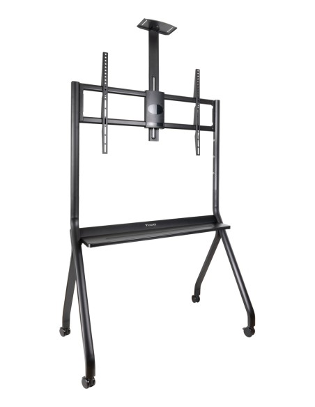 iStar Soporte de Suelo con Ruedas para Pantallas 55"- 100", Negro