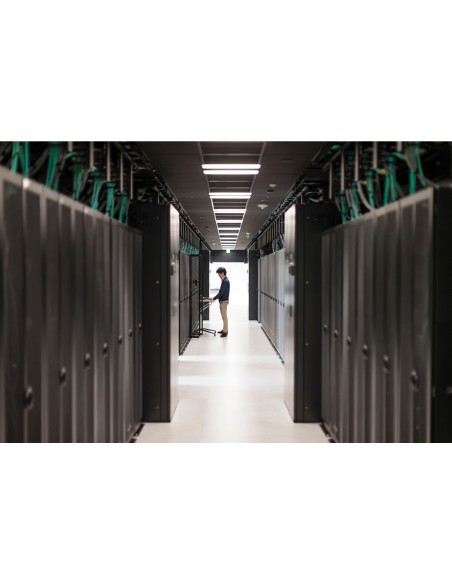 JW118A cable de transmisión Negro 1,8 m C13 acoplador CEE7/7