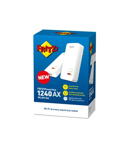 FRITZ!Powerline 1240 AX WLAN Set