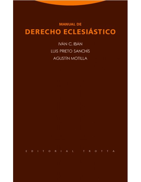 MANUAL DE DERECHO ECLESIaSTICO