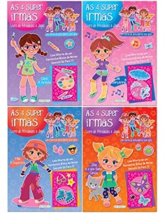 AS 4 SUPER IRMAS LIVRO DE ATIVIDADES E JOGOS