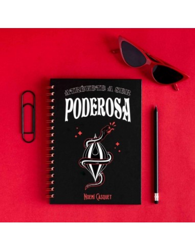 Libreta a5 tapa dura noemi casquet serpiente 