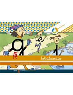 095CUADLETRILANDIA PAUTA ESPIRAL MONTESSORI