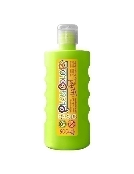 TEMPERA PLAYCOLOR LIQ. 500 ml VERDE CLAR - 1 unidad 19401