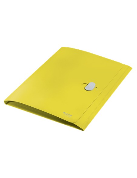 46220015 carpeta Polipropileno (PP) Amarillo A4  - Pack de 10 unidades