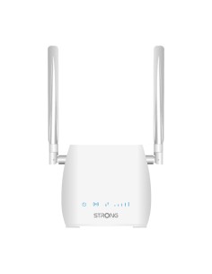 300M router inalámbrico Ethernet rápido Banda única (2,4 GHz) 4G Blanco