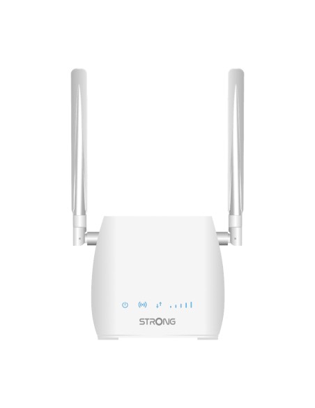 300M router inalámbrico Ethernet rápido Banda única (2,4 GHz) 4G Blanco