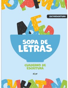 Sopa de letras Cuaderno de escritura