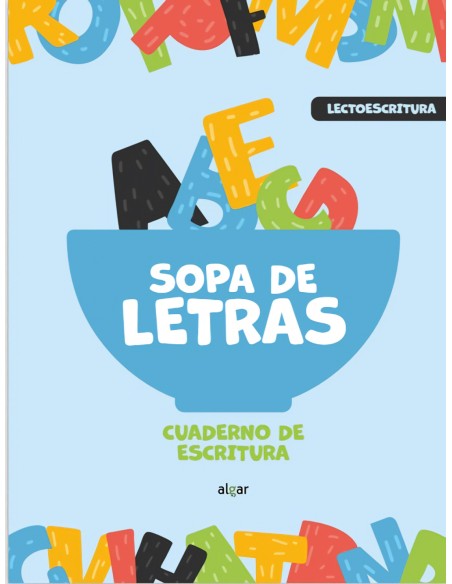 Sopa de letras Cuaderno de escritura