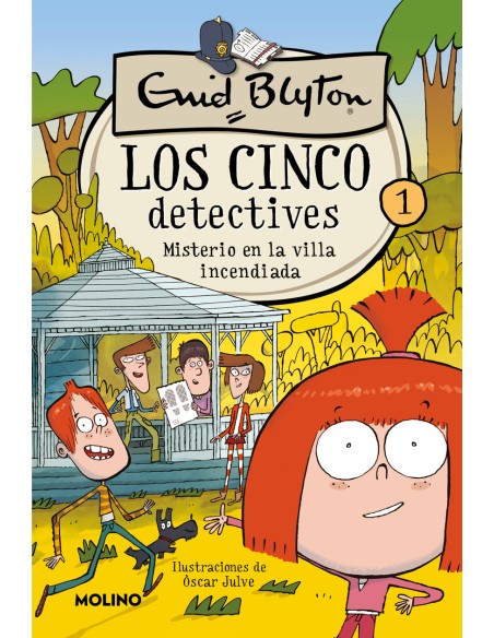 Los cinco detectives 1 Misterio en la villa incendiada