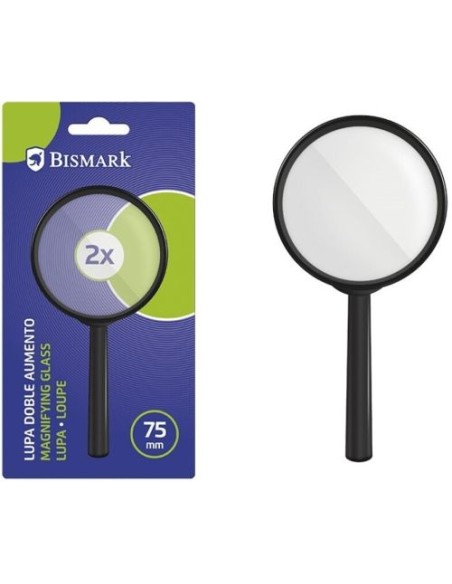 LUPA DOBLE AUMENTO DIAMETRO 75MM