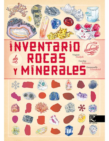 Inventario ilustrado de rocas y minerales