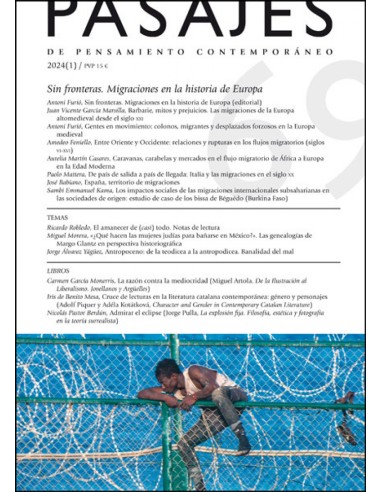 Sin fronteras Migraciones en la historia de Europa